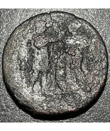 113-114 AD RY 18 Roman Provincial Egypt Trajan AE Drachm Athena &amp; Ares Coin - £79.03 GBP