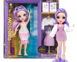 Rainbow High Fantastic Fashion Violet Willow 12&quot; Doll with Clothing &amp; St... - $36.88
