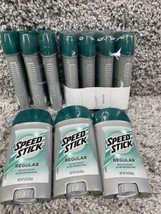 Lot Of 10 Speed Stick Regular Men&#39;s Deodorant 24 HR Protection 3 oz - £21.97 GBP