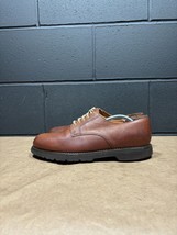 Rockport Heavy Brown Leather Oxford Shoes Men’s Sz 9.5 W - $29.96