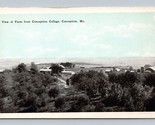View From Conception College Conception Missouri MO UNP WB Postcard N13 - $11.83