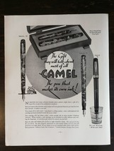 Vintage 1936 Camel The Pen that makes its own ink Full Page Original Ad 122 - £5.51 GBP
