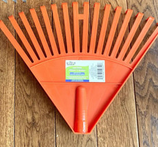 Small Fan Rake Head Screws On Universal Pole Attachment Landscape Leaf H... - £11.44 GBP