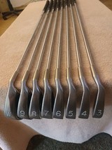 Tz Golf - Vintage Rare Ping Original &quot;Cat&quot; Eye Black Dot 3-PW, 8 Iron Set Rh - £109.27 GBP