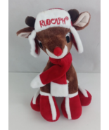 Dan Dee Collector’s Choice Rudolph The Red Nosed Reindeer 12&quot; Plush - $11.87