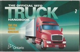 THE OFFICIAL TRUCK HANDBOOK 2010 ONTARIO CANADA - 115 PAGES - $15.39