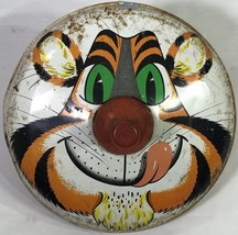 J. Chein Tin Litho Spinning Tiger Top - $17.70