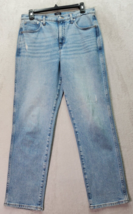 J.CREW Jeans Women&#39;s 28 Blue Denim Medium Wash High Rise Classic Vintage Pockets - £17.31 GBP