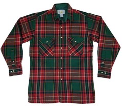 Alaska Wilderness Gear Flannel Lined Tartan Plaid Button Down Shirt NWT ... - £34.41 GBP