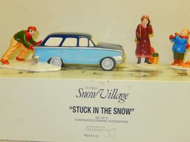 Department 56-RETIRED-54712 Stuck In The Snow Set Of 3 - NEW- L126 - £17.72 GBP