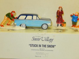 Department 56-RETIRED-54712 Stuck In The Snow Set Of 3 - NEW- L126 - £18.01 GBP