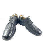 Belvedere Studio Oxfords Men 10.5D Bay Bridge Shoe Black Leather Split T... - €32,12 EUR