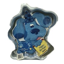 Blues Clues Dog Puppy Birthday Party Aluminum Cake Pan  1999 Wilton #210... - £18.03 GBP