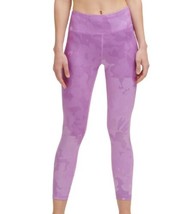 DKNY Womens Activewear Botanica 7/8 Leggings size Medium Color Tulle - £36.65 GBP