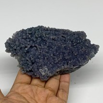 0.45 lbs, 5&quot;x3&quot;x0.9&quot;, Rough Grape Agate Crystal Mineral Specimens,B32617 - £64.73 GBP