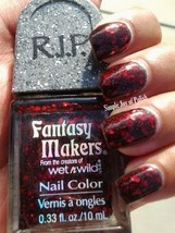 Fantasy Makers Once Upon A Time Red Glitter Nail Polish RIP By Wet n Wild - £11.79 GBP