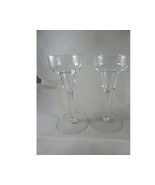 Princess house Crystal hurricane lamp base Bottom of 2 Piece Lamp set of... - $26.99 CAD