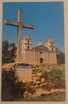 Mission Santa Barbara California - Vintage Postcard - £4.63 GBP