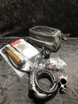 B-SOUL Waterproof Bike Phone Holder Case With Lock, Lights, Mirror,Bell ... - $19.79