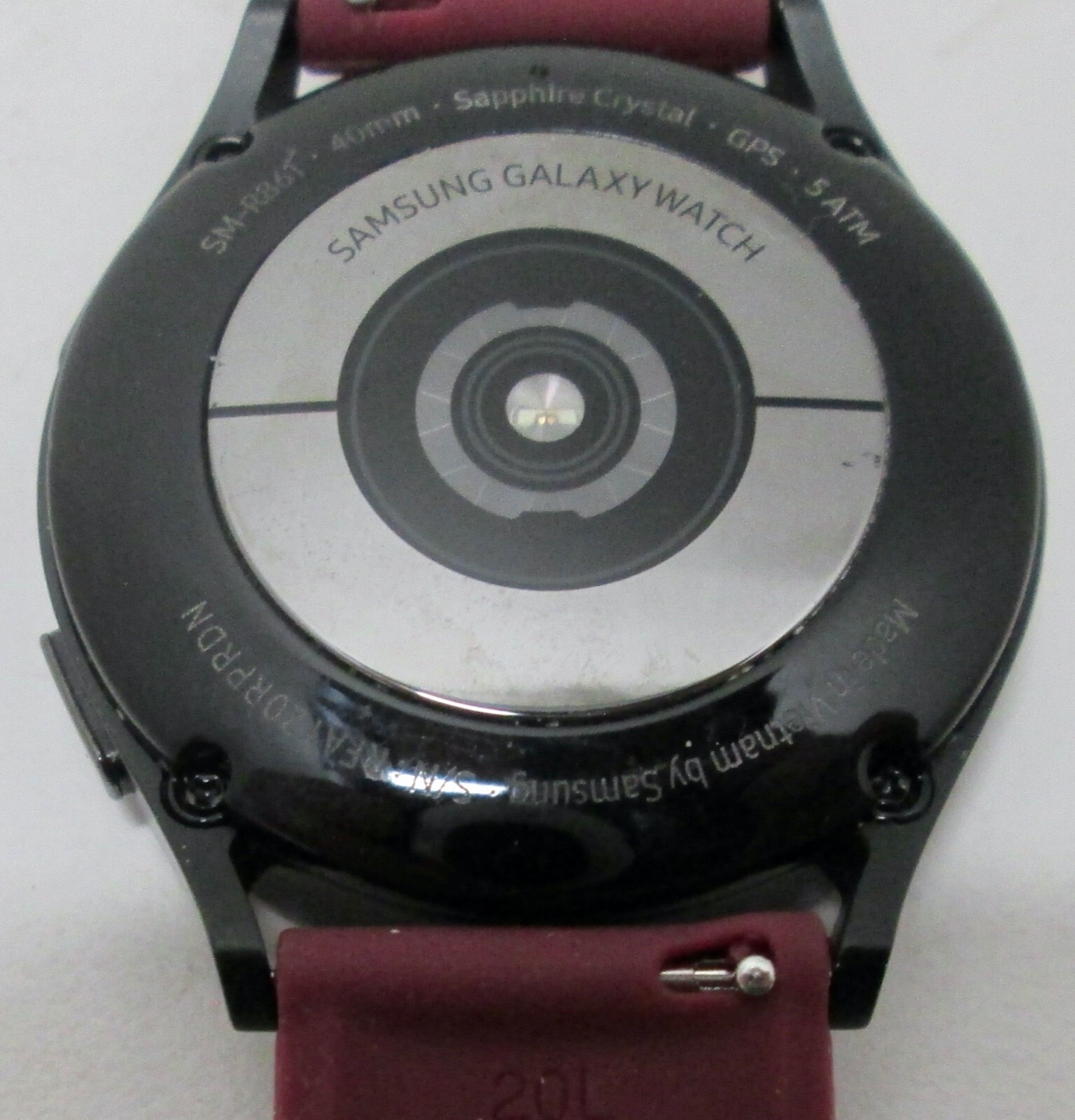 Samsung Galaxy Watch FE 40mm Black W/Purple Band GPS SM-R861 - Nice Item image 3