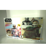 STAR WARS THE MANDALORIAN PRIME 3D PUZZLE 2 PUZZLES IN ONE 500 PC YODA NIB - £10.86 GBP