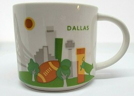 Starbucks You Are Here Coffee Cup Mug Dallas 2013 14 Oz - £14.17 GBP