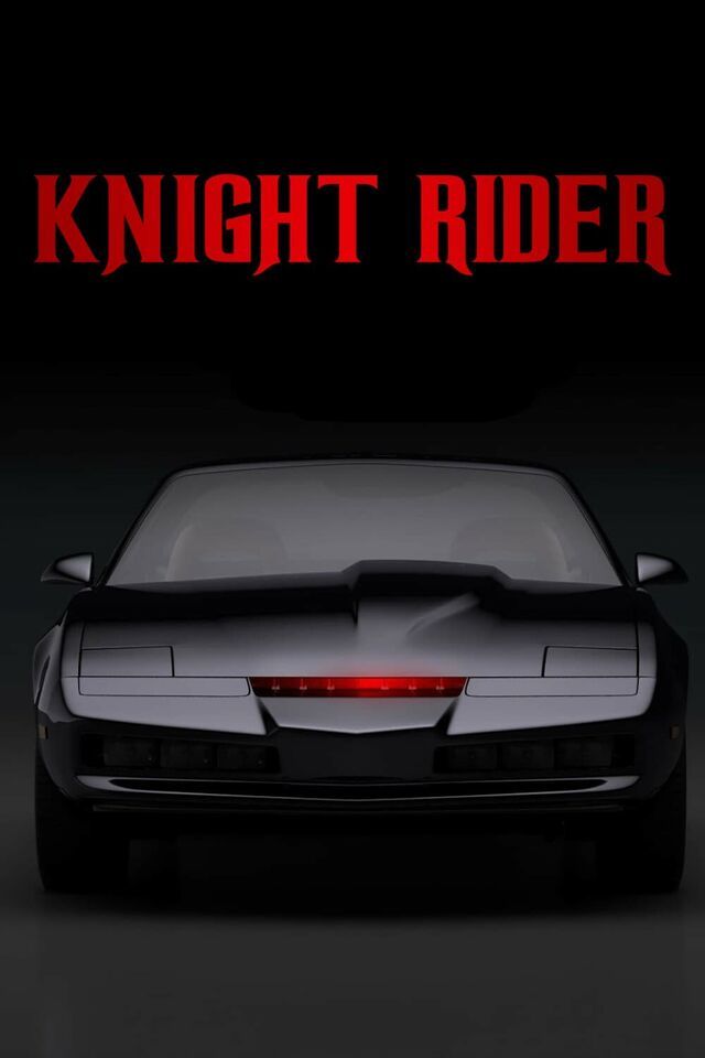 Primary image for 1982 Knight Rider Movie Poster Print Michael Knight David Hasselhoff KITT 