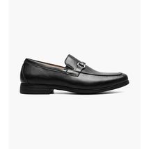 Stacy Adams Richmont Moc Toe Bit Slip On Shoes Black Tumbled 21567-007 image 2
