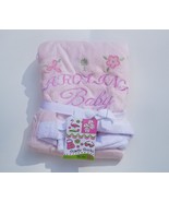 Carolina Baby South Carolina Flag Deluxe Plush Baby Girls Pink Embroidered Blank - £14.84 GBP