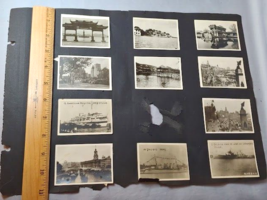 1945 Shanghai China Photograph Page of 11 Original US Navy Service WWII ORIGINAL - £70.02 GBP