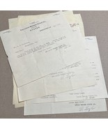 Vintage Letters Louis Werner Stave Company Shreveport LA 1908 Signed - $19.13