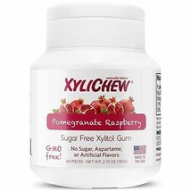 Xylichew Xylichew Pomegranate Rasp Gum Jar 60 PC - $13.18