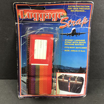 Rainbow Travel Suitcase Luggage Strap Baggage Belt w/Buckle VTG Color Ga... - $6.91