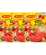 WINIARY Kisiel European jelly treat WILD STRAWBERRY flavor PACK of 3 - F... - $13.76 CAD
