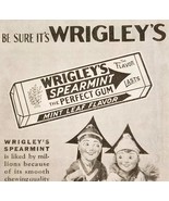 1930 Wrigley&#39;s Spearmint Chewing Gum Advertisement Boys Life Candy E90 - $27.41 CAD