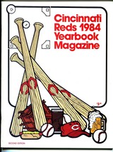 Cincinnati Reds Baseball Team Yearbook - MLB 1984-2nd edition-stats-pix-... - $63.05