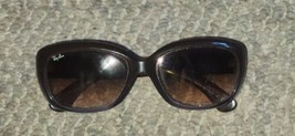 Women Ray Bay Jackie Ohh Sunglasses Brown Color Summer Sunshine  - $465.61 MXN
