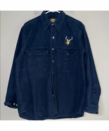 Cabela&#39;s Blue Lightweight Shirt Jacket Essential - $26.91 CAD
