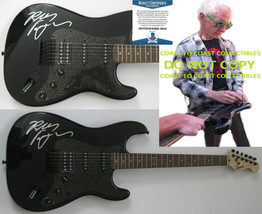 Robby Krieger The Doors signed Fender Squier electric guitar exact Proof... - $989.99