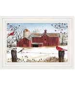 Winter Friends 1 White Framed Print Wall Art - €68,11 EUR