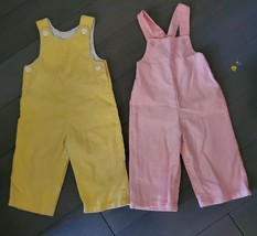 Betti Terrell, magic years Baby girl  12 to 18 mo Corduroy Vintage Overalls. - £29.38 GBP