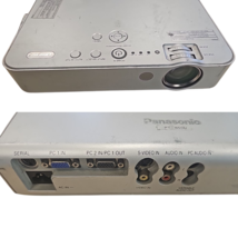 Panasonic PT-LB50U Micro Portable LCD Projector Presentation HD Gray PAR... - $46.80