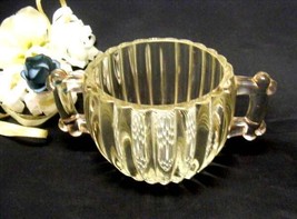 2019 Antique Jeannette Clear Glass National Sugar Bowl - $9.00