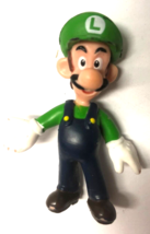 Mario Brothers Luigi 2-1/2&quot; Tall PVC Figure Loose Nintendo - £3.95 GBP