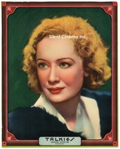 Miriam Hopkins (c.1930) Paramount Pictures Talkies Color-Tinted Photograph - £35.97 GBP