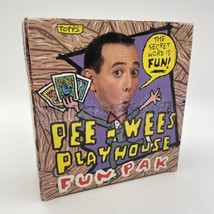 TOPPS Pee-Wee&#39;s Playhouse Fun Pak Paks Original 1988 Box of 36 Sealed Card Packs - £97.08 GBP