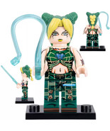 Jolyne Cujoh JoJo's Bizarre Adventure Stone Ocean Custom LEGO Minifigure Toy - $2.99