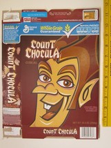 Empty General Mills Cereal Box 2008 Count Chocula Scary Monsters Poster Z6B21 - £9.85 GBP