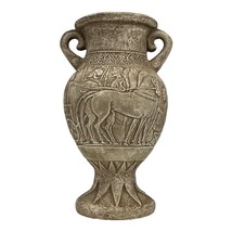Chariot Horse Racing Vase Jar Ancient Greek Roman Pottery Home Decor Terracotta - £47.06 GBP