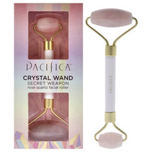 Crystal Wand Rose Quartz Facial Roller by Pacifica for Women - 1 Pc Roller - $18.30